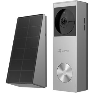 EZVIZ HP3 Pro - 2K Video Doorbell with Solar - Grey EZVIZ HP3 Pro - 2K Video Doorbell with Solar - Grey