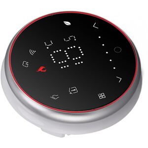 Hg (Black)Wireless Wifi Smart Thermostat Led Display Voice App Control Ac95~240v Hg (Black)Wireless Wifi Smart Thermostat Led Display Voice App Control Ac95~240v