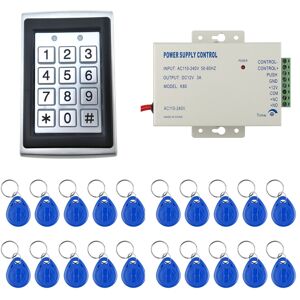 /generic Metal Access Rfid Reader Password Keypad Door Power Supply Dc 12v 3a Id Tag Fob /generic Metal Access Rfid Reader Password Keypad Door Power Supply Dc 12v 3a Id Tag Fob