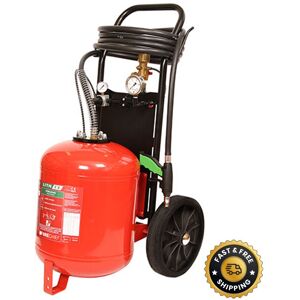 Firechief Lithex Fire Extinguisher 25ltr Litre Wheeled Trolley, Lithium Battery Firechief Lithex Fire Extinguisher 25ltr Litre Wheeled Trolley, Lithium Battery