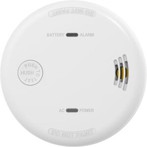 Green Lighting Gl-P101a Mains Optical Smoke Alarm With 9v Battery Back-Up Green Lighting Gl-P101a Mains Optical Smoke Alarm With 9v Battery Back-Up