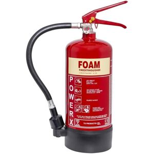 Thomas Glover 3 Litre Foam Fire Extinguisher Ce Kitemarked With Bracket, 5 Year Warranty Thomas Glover 3 Litre Foam Fire Extinguisher Ce Kitemarked With Bracket, 5 Year Warranty