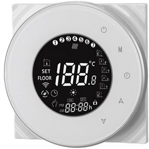 Smart Wifi Floor Heat Thermostat Voice Control Electric Heating Systems Thermost Smart Wifi Floor Heat Thermostat Voice Control Electric Heating Systems Thermost