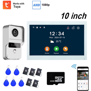 Does Not Apply 7/10inch Wifi 2 Wire Intercom Door Bell Video Intercom System For Home Doorphone Does Not Apply 7/10inch Wifi 2 Wire Intercom Door Bell Video Intercom System For Home Doorphone