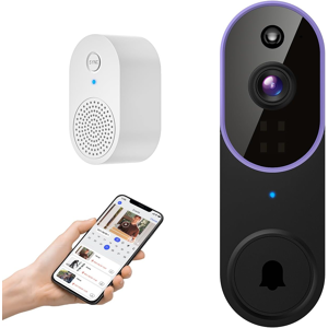 Does Not Apply 1080p Wireless Doorbell Camera With Chime, Smart Ai Human Detection, Two Way Tal Does Not Apply 1080p Wireless Doorbell Camera With Chime, Smart Ai Human Detection, Two Way Tal