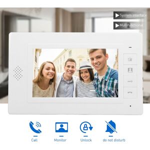 Video Doorbell 2x 7in Tft Screen Call Monitor Camera Video Intercom System♡ Video Doorbell 2x 7in Tft Screen Call Monitor Camera Video Intercom System♡