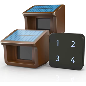 Does Not Apply 800 Meters Solar Wireless Driveway Alarm Outdoor Weather-Resistant Motion Sensor Does Not Apply 800 Meters Solar Wireless Driveway Alarm Outdoor Weather-Resistant Motion Sensor