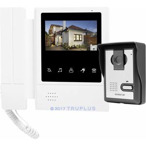 Homsecur 4.3'' Colour Video Door Bell Intercom With Ir Camera & Electric Lock Supported Homsecur 4.3'' Colour Video Door Bell Intercom With Ir Camera & Electric Lock Supported