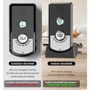 Wireless Intercom Doorbells Long Distance Intercomunicador Voice Doorbell Ip5 Ct Wireless Intercom Doorbells Long Distance Intercomunicador Voice Doorbell Ip5 Ct