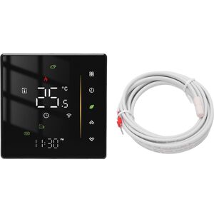Smart Thermostat App Control Wifi Programmable Home Thermostat 95‑240vac Black✈ Smart Thermostat App Control Wifi Programmable Home Thermostat 95‑240vac Black✈