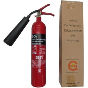 Fss Uk *next Day Delivery* 2 X 2kg Co2 Fire Extinguisher Office Home Electrical. En3. Fss Uk *next Day Delivery* 2 X 2kg Co2 Fire Extinguisher Office Home Electrical. En3.