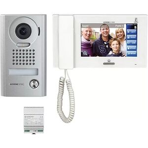 Aiphone Jps-4aedv 7\" Stainless Steel,White Video Intercom System Aiphone Jps-4aedv 7\" Stainless Steel,White Video Intercom System
