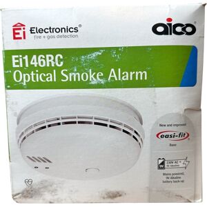 Aico Ei146rc Optical Smoke Alarm Fire Detection Easifit Backup Power 9v Aico Ei146rc Optical Smoke Alarm Fire Detection Easifit Backup Power 9v
