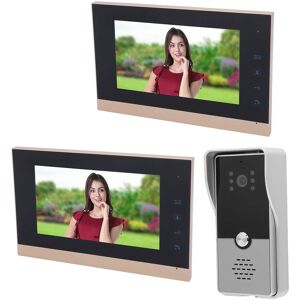 .Video Intercom System Wired Hd Cmos Sensor One Key Unlocking Touch Control .Video Intercom System Wired Hd Cmos Sensor One Key Unlocking Touch Control