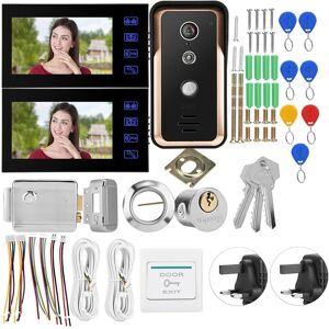 ༝ Wired Video Intercom Electric Control Lock For Home Security ༝ Wired Video Intercom Electric Control Lock For Home Security