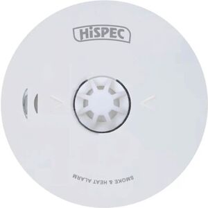 Hispec 10 Year Optical Smoke And Heat Alarm With Lithium Battery Hispec 10 Year Optical Smoke And Heat Alarm With Lithium Battery