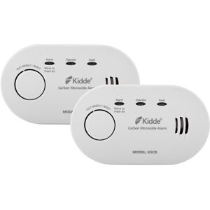 Kidde 5co Twin Pack - 10 Year Life Led Carbon Monoxide Detector / Co Alarm Kidde 5co Twin Pack - 10 Year Life Led Carbon Monoxide Detector / Co Alarm