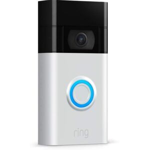 Ring Video Doorbell 3 Plus Wireless Video Doorbell Security Camera Satin Ring Video Doorbell 3 Plus Wireless Video Doorbell Security Camera Satin