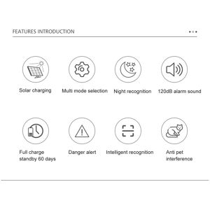 Wireless Motion Sensor Alarm For Farm Outdoor Security Wireless Motion Sensor Alarm For Farm Outdoor Security