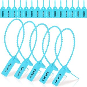 2x(1000 Pcs Plastic Tamper Seals Fire Extinguisher Tags Security Tags Seals2867 2x(1000 Pcs Plastic Tamper Seals Fire Extinguisher Tags Security Tags Seals2867