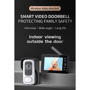 Wireless Video Doorbell Intercom System 1080p 110° Wide Angle Lens Smart Sg Wireless Video Doorbell Intercom System 1080p 110° Wide Angle Lens Smart Sg