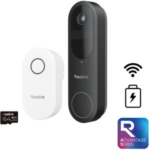 Reolink 2k 4mp Wifi-Connected Battery Powered Video Doorbell Camera Reolink 2k 4mp Wifi-Connected Battery Powered Video Doorbell Camera