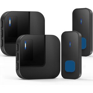 kabol Kabol Wireless Doorbell, Plug In 1000ft Long Range Door Bell Chime, Ip65 Waterp kabol Kabol Wireless Doorbell, Plug In 1000ft Long Range Door Bell Chime, Ip65 Waterp