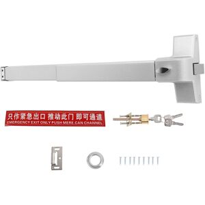 65cm Push Rod Lock Electroplated Steel Escape Locks Set For Fire Emergency Sg 65cm Push Rod Lock Electroplated Steel Escape Locks Set For Fire Emergency Sg
