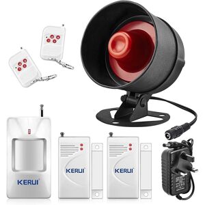 Kerui Wireless Security Burglar Door Alarm System Kit For Garage Shed House Hot Kerui Wireless Security Burglar Door Alarm System Kit For Garage Shed House Hot