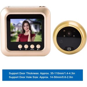 Home Smart Video Doorbell Digital Door Viewer 2.4in Tft Lcd Screen Night Home Smart Video Doorbell Digital Door Viewer 2.4in Tft Lcd Screen Night