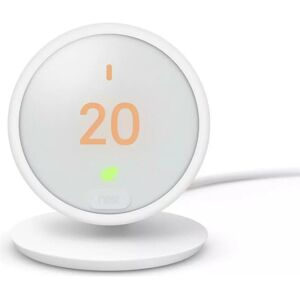 Google Nest Thermostat E White Smart Thermostat - Thermostat Google Nest Thermostat E White Smart Thermostat - Thermostat