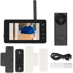 ⁺wireless Video Doorbell Intercom System 8mp Lens Auto Recording 170° View Angle ⁺wireless Video Doorbell Intercom System 8mp Lens Auto Recording 170° View Angle