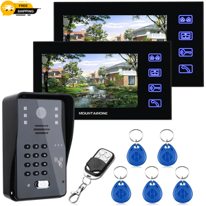 Does Not Apply 7inch Video Door Phone Intercom Doorbell With Rfid Password Ir-Cut 1000tv Line C Does Not Apply 7inch Video Door Phone Intercom Doorbell With Rfid Password Ir-Cut 1000tv Line C