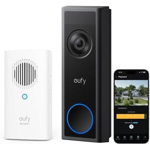 Eufy Security Video Doorbell C31 &chime 2k Fhd Battery Or Hardwire Powered Eufy Security Video Doorbell C31 &chime 2k Fhd Battery Or Hardwire Powered