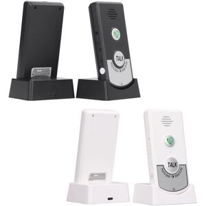 Wireless Voice Intercom Home Smart 2 Way Talk Doorbell For Disabled People❀ Wireless Voice Intercom Home Smart 2 Way Talk Doorbell For Disabled People❀