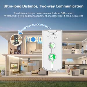 ˘ Wireless Doorbell Intercom Rechargeable Long Distance Smart Intercom Doorbells ˘ Wireless Doorbell Intercom Rechargeable Long Distance Smart Intercom Doorbells