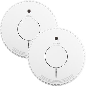 Twin Pack - Fireangel Fa6120-Int 10 Year Longlife Battery Optical Smoke Alarm Twin Pack - Fireangel Fa6120-Int 10 Year Longlife Battery Optical Smoke Alarm