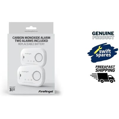 Fireangel FA6813 Carbon Monoxide Detector & Alarm - White Fireangel FA6813 Carbon Monoxide Detector & Alarm - White