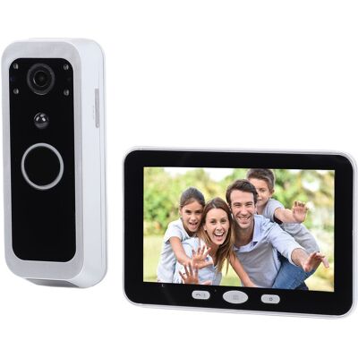 ﹢wifi Video Doorbell Camera With 5 Inch Ips Display 1080p 150 Degree Viewing Pir ﹢wifi Video Doorbell Camera With 5 Inch Ips Display 1080p 150 Degree Viewing Pir