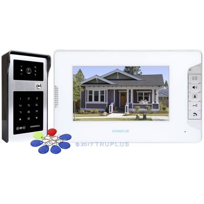 Homsecur 7’’ Video Door Intercom With Rfid Unlock Camera Work With Electriclocks Homsecur 7’’ Video Door Intercom With Rfid Unlock Camera Work With Electriclocks