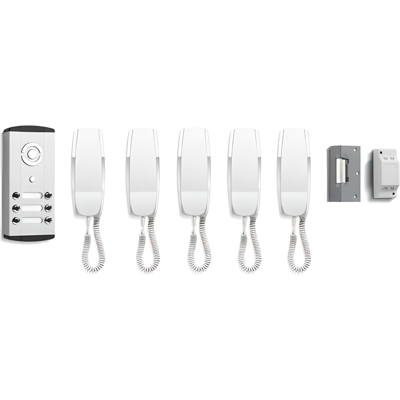 Bell System Bellini Bl5 5way Audio Door Entry Intercom System & Lock Release Bell System Bellini Bl5 5way Audio Door Entry Intercom System & Lock Release