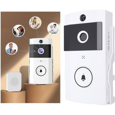 Smart Video Doorbell Camera Hd Wide Angle Real Time Call Remote Control For Home Smart Video Doorbell Camera Hd Wide Angle Real Time Call Remote Control For Home