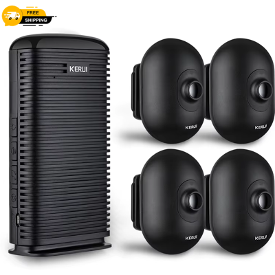 Does Not Apply Kerui Dw9 Wireless Driveway Garage Motion Sensor Burglar Alarm System Waterproof Does Not Apply Kerui Dw9 Wireless Driveway Garage Motion Sensor Burglar Alarm System Waterproof