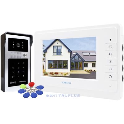 Homsecur Video Door Intercom With 7’’ Monitor Ir Camera Password & Rfid Unlock Homsecur Video Door Intercom With 7’’ Monitor Ir Camera Password & Rfid Unlock