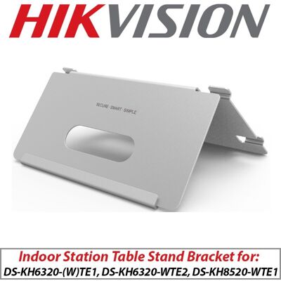 Hikvision Ds-Kabh6320-T Table Desktop Bracket For Video Intercom Indoor Station Hikvision Ds-Kabh6320-T Table Desktop Bracket For Video Intercom Indoor Station
