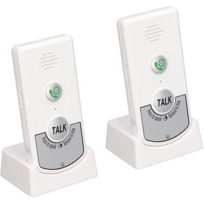 Wireless Voice Intercom Home Smart 2 Way Talk Doorbell For Disabled People☜ Wireless Voice Intercom Home Smart 2 Way Talk Doorbell For Disabled People☜