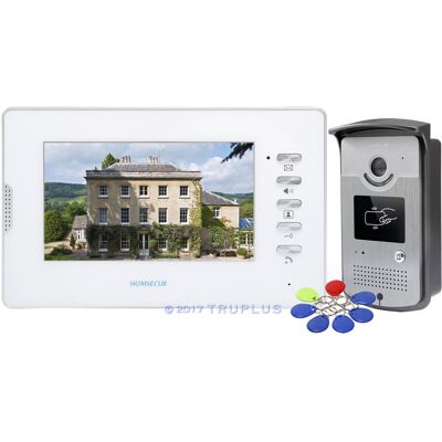 Homsecur 7inch Video Home Intercom With Colour Nightvision & Remote/rfid Unlock Homsecur 7inch Video Home Intercom With Colour Nightvision & Remote/rfid Unlock