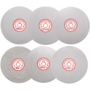 Uxcell 6pcs Diamond Sanding Grinding Disc Set 6" Grit 80/400/600/800/1500/3000 Uxcell 6pcs Diamond Sanding Grinding Disc Set 6" Grit 80/400/600/800/1500/3000