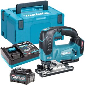 Makita Jv002gz01 40v Xgt Brushless Jigsaw With 1 X 2.5ah Battery Charger & Case Makita Jv002gz01 40v Xgt Brushless Jigsaw With 1 X 2.5ah Battery Charger & Case