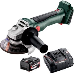 Metabo W18lbl9-125 18v Brushless 125mm Angle Grinder 1 X 5.2ah Battery Charger Metabo W18lbl9-125 18v Brushless 125mm Angle Grinder 1 X 5.2ah Battery Charger